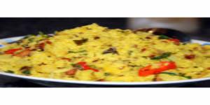 Seasoned Flattened Rice/Poha