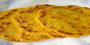 Bengal Gram Flour Roti (Indian Bread)