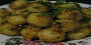 Urad Dal Stuffed Dumplings