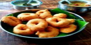 Rice, Urad Dal, Thick Curds, Butter Vadai